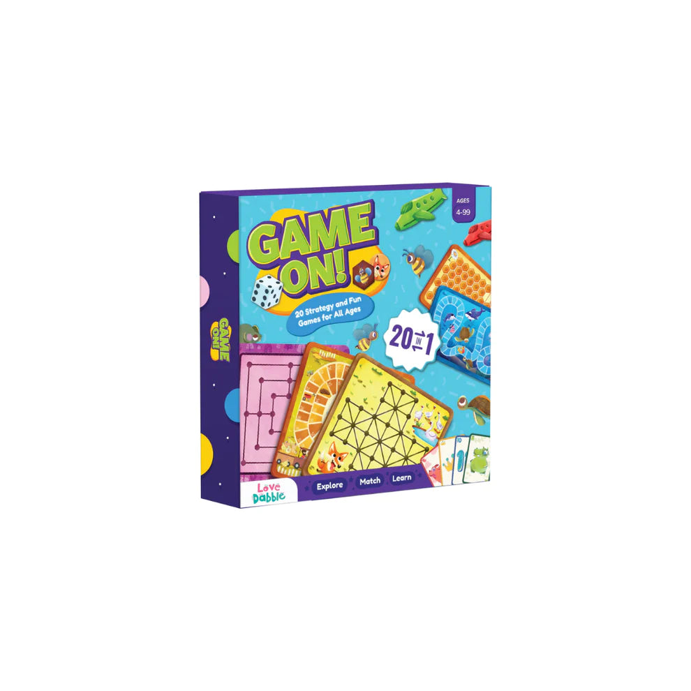 Love Dabble Game On! 20 in 1 Board Games for Family – Etrending