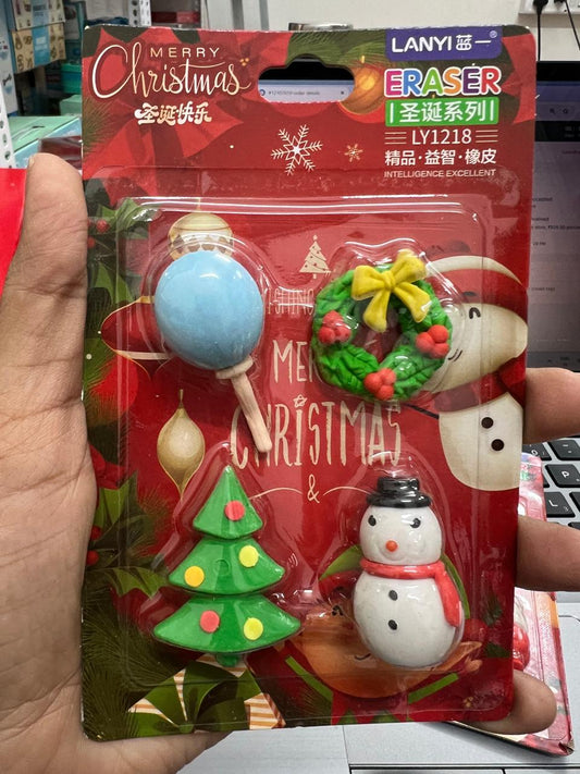 Christmas Small Erasers