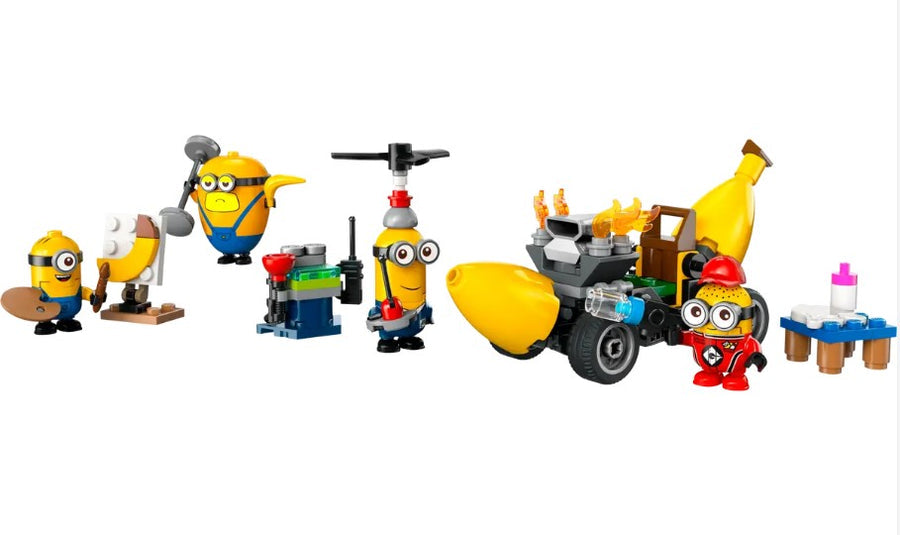 LEGO® Despicable Me 4 #75580: Minions and Banana Car