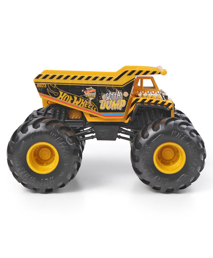 Hot Wheels 1:24 Scale Oversized Monster Truck Gotta Dump Die-Cast Toy Truck