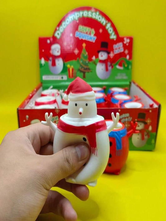 Christmas Snowman Squishy