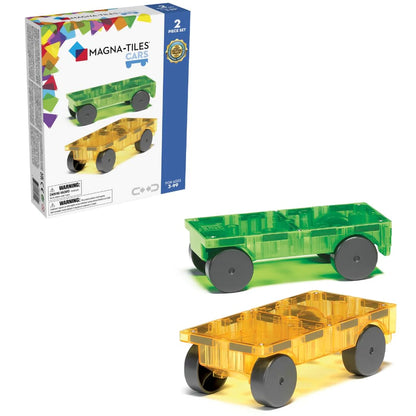 Magna Tiles Cars 2 Piece Expansion Set