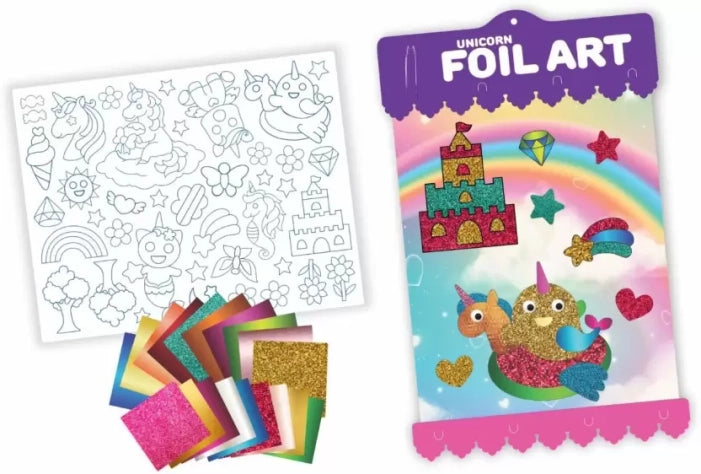 Unicorn Foil Fun/ Foil Art
