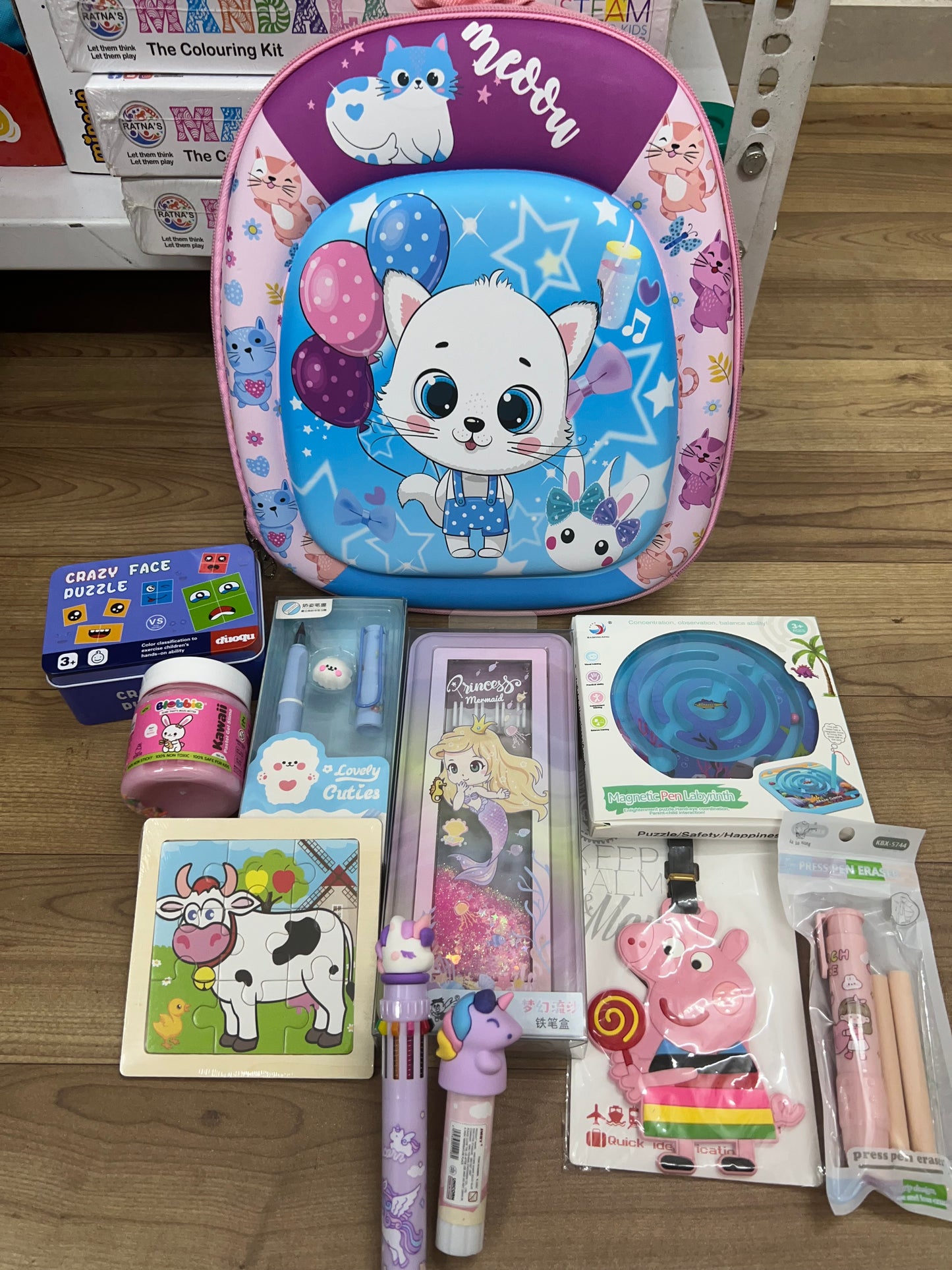 Rakhi Hamper 2.0- Toys and Stationary