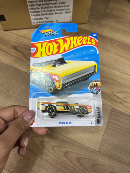 SINGLE HOT WHEELS CAR- SMALL BLOC- NEW