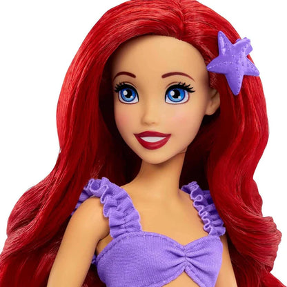 Disney Princess Toys, Ariel 2-In-1 Mermaid To Princess Doll With 2 Fashions And Accessories - Multicolor