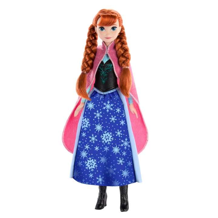 Mattel Disney Frozen Anna Magical Color-Change Skirt Fashion Doll, Inspired By Disney Movie | Multicolor