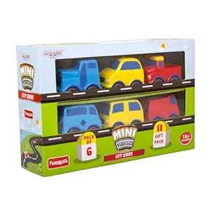 Mini Vehicles City Series,Push and Go Multicolor,Combo Pack,Gift Set