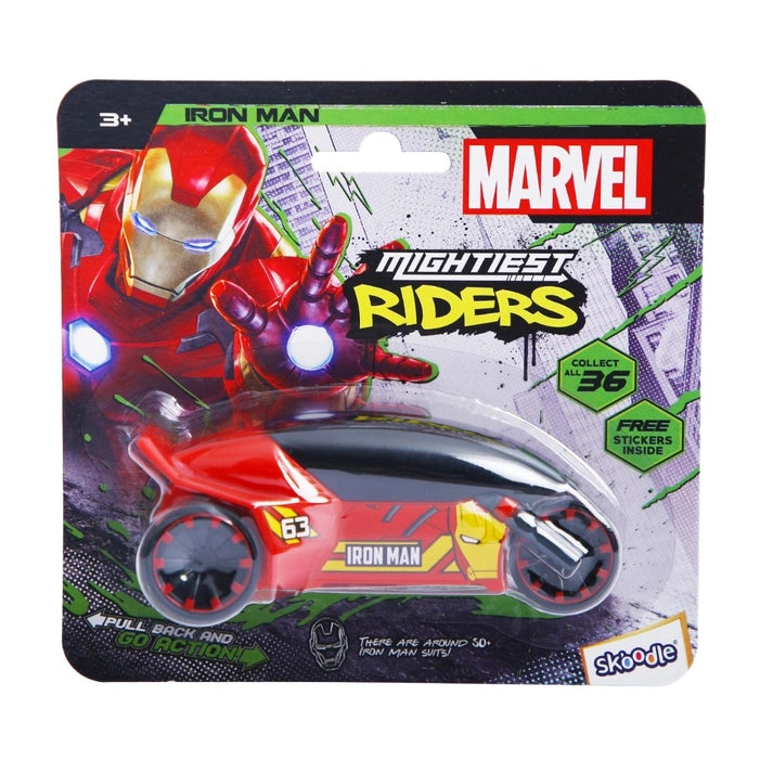 Skoodle Marvel Pull-Back Rider Bike