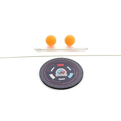 Table Tennis Trainer Toys for Kids & Adults | Rebound Rackets and Balls Base Training Practice Set | Outdoor Indoor Games for Boys & Girls