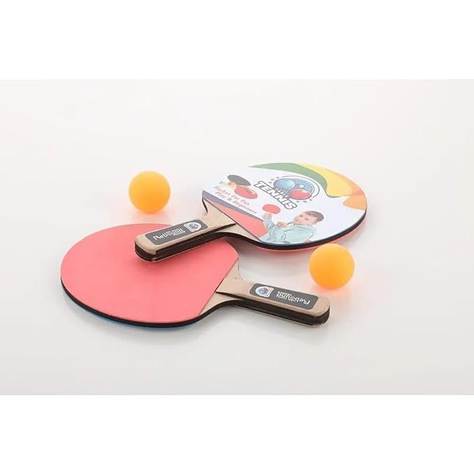 Table Tennis Trainer Toys for Kids & Adults | Rebound Rackets and Balls Base Training Practice Set | Outdoor Indoor Games for Boys & Girls