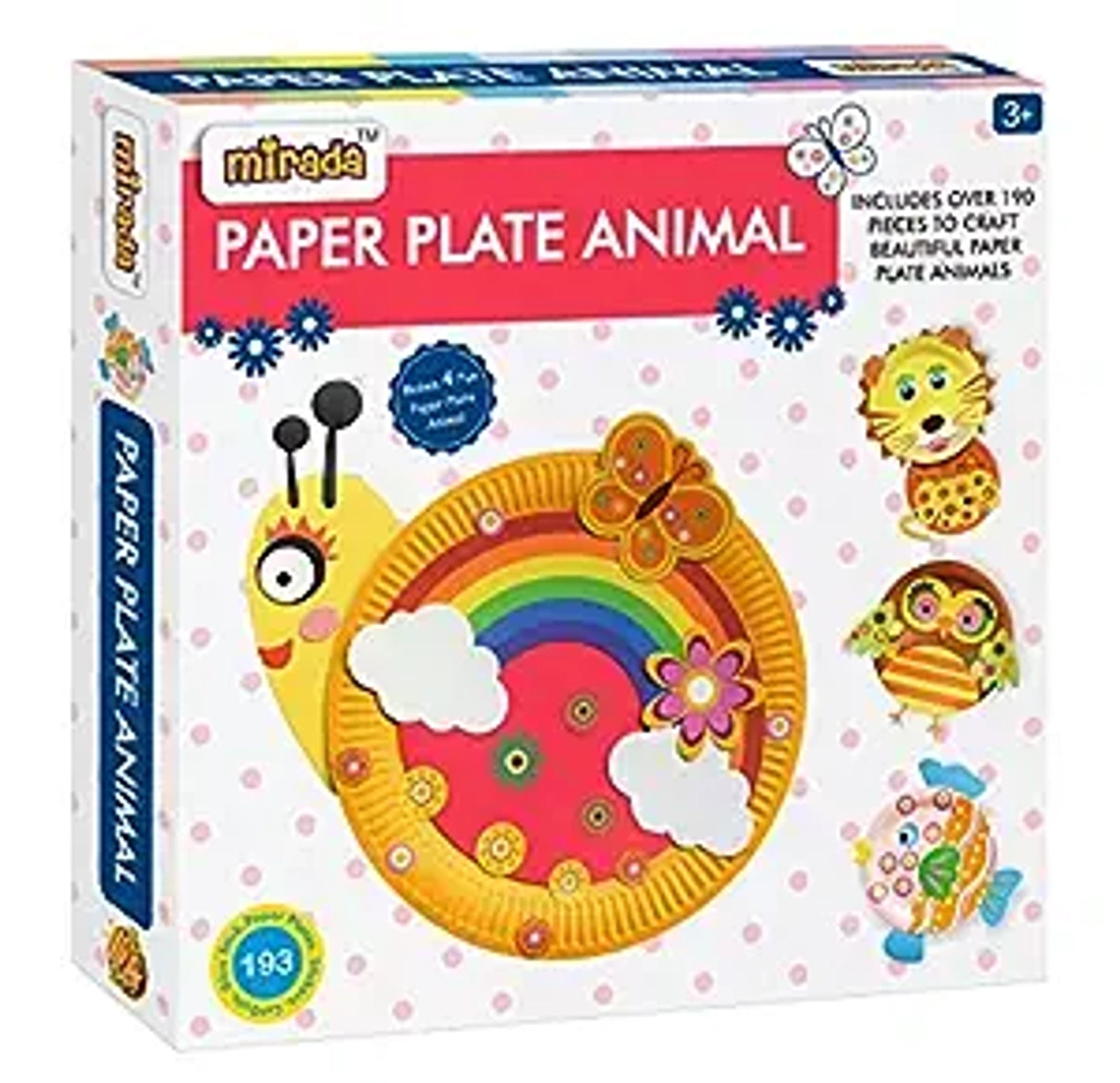 MIRADA PAPER PLATE ANIMAL