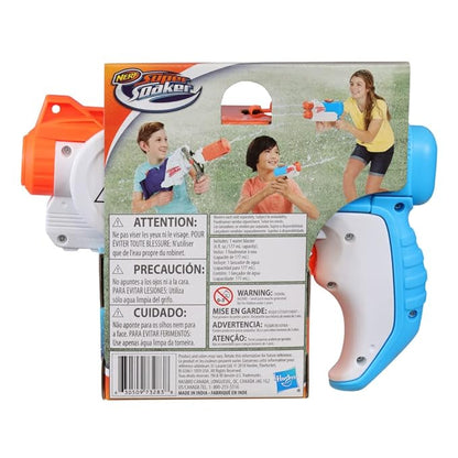 Super Soaker Nerf Piranha Toy Water Blaster for Holi - Trigger Action