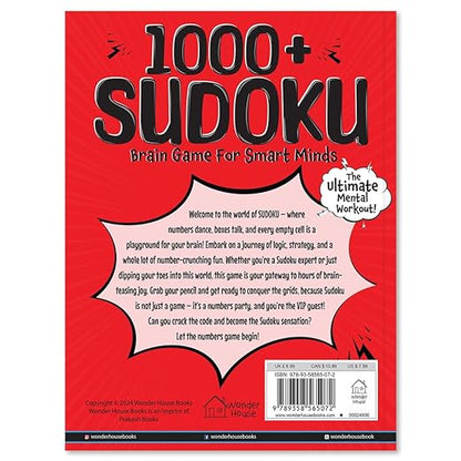 1000 + Sudoku Brain Games for Smart Minds