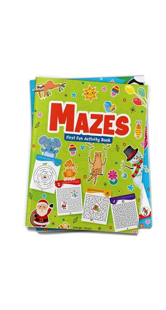 First Fun Activity Books for Kids - Maze