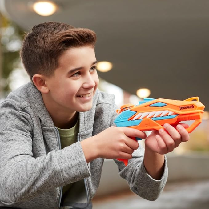 Super Soaker Nerf Dino squad Raptor-Surge Water Blaster for Holi