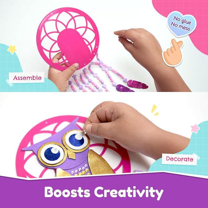 Bloomingo Art & Craft Kit-Owl Dreamcatcher