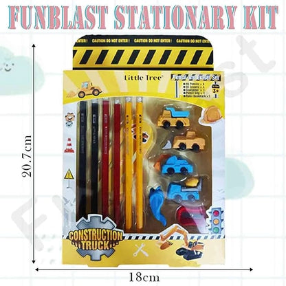 Construction Truck Theme  – Stationery Kit