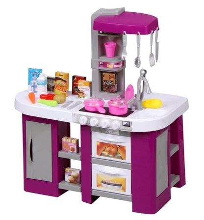 Talented Chef Kitchen Set With Music 53 Pieces - Multi Color