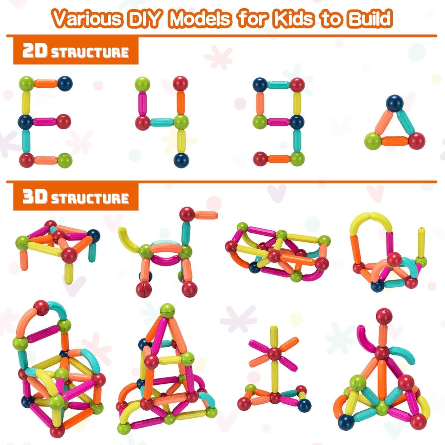 Magnetic Sticks 25 pieces