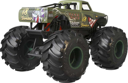 Hot Wheels 1:24 Scale Oversized Monster Truck V8 Bomber Die-Cast Toy Truck