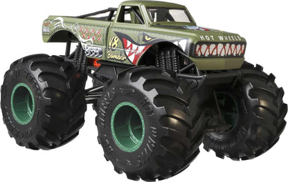 Hot Wheels 1:24 Scale Oversized Monster Truck V8 Bomber Die-Cast Toy Truck