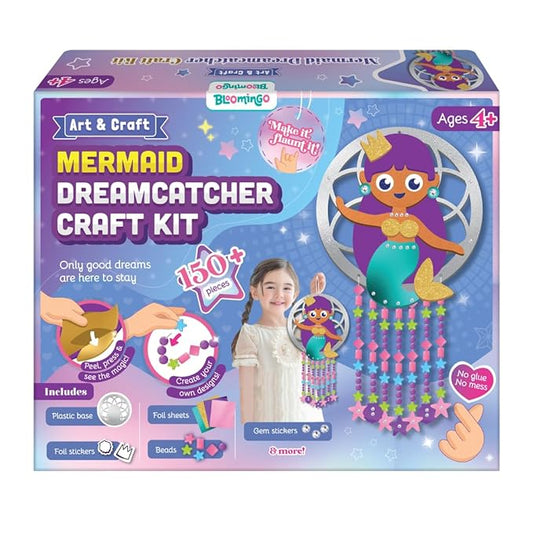 Bloomingo Art & Craft Kit-Mermaid Dreamcatcher