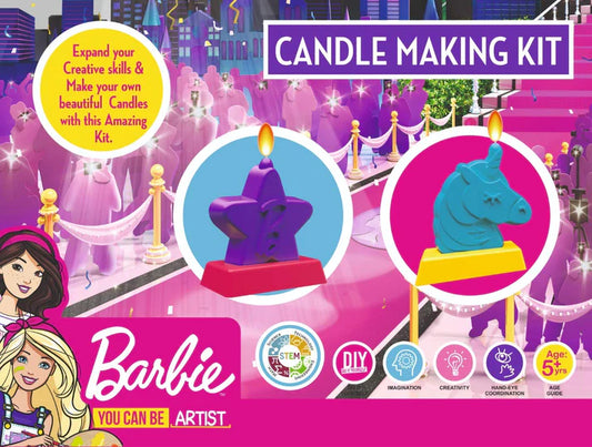 RATNA'S Barbie Candle Making KIT with Stand