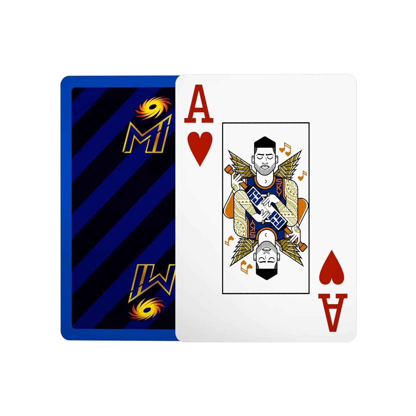 Parksons Cartamundi Private Limited-MH Mumbai Indians Poker Playing Cards - Plastic