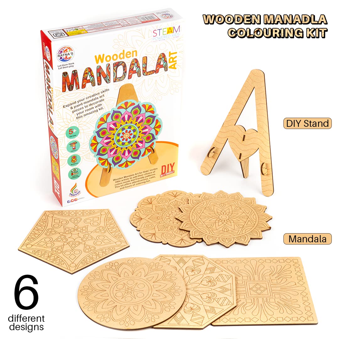 Wooden Mandala Art