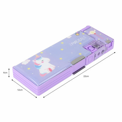 Magnetic Multifunctional Pencil Box For Kids