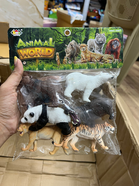 Animal World- Set of 6