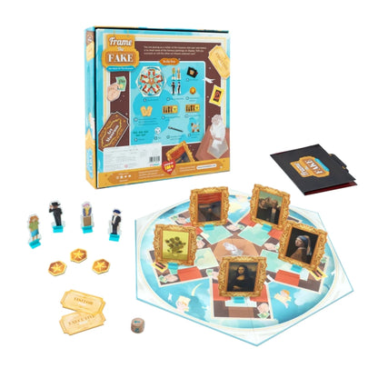 Frame the Fake- Board Game by Love Dabble