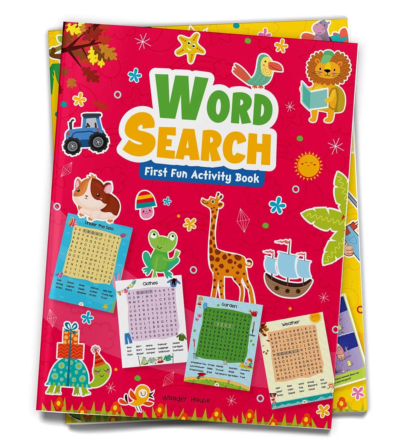 Word Search: First Fun Activity Books for Kids