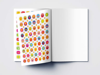 1800+ Reward Stickers - Ideal For Teachers And Parents : Sticker Book With Over 1800 Stickers To Boost The Morale of Kids [Paperback] Wonder House Books