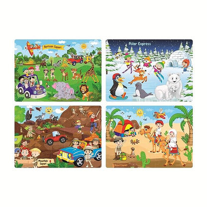 Ratna's 4-in-1 Educational Puzzles