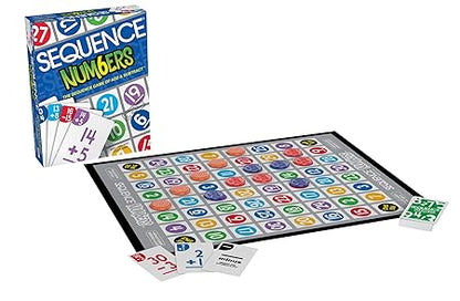 Sequence Numbers,Multicolor, Ages 7-Adult, 4-6 Players