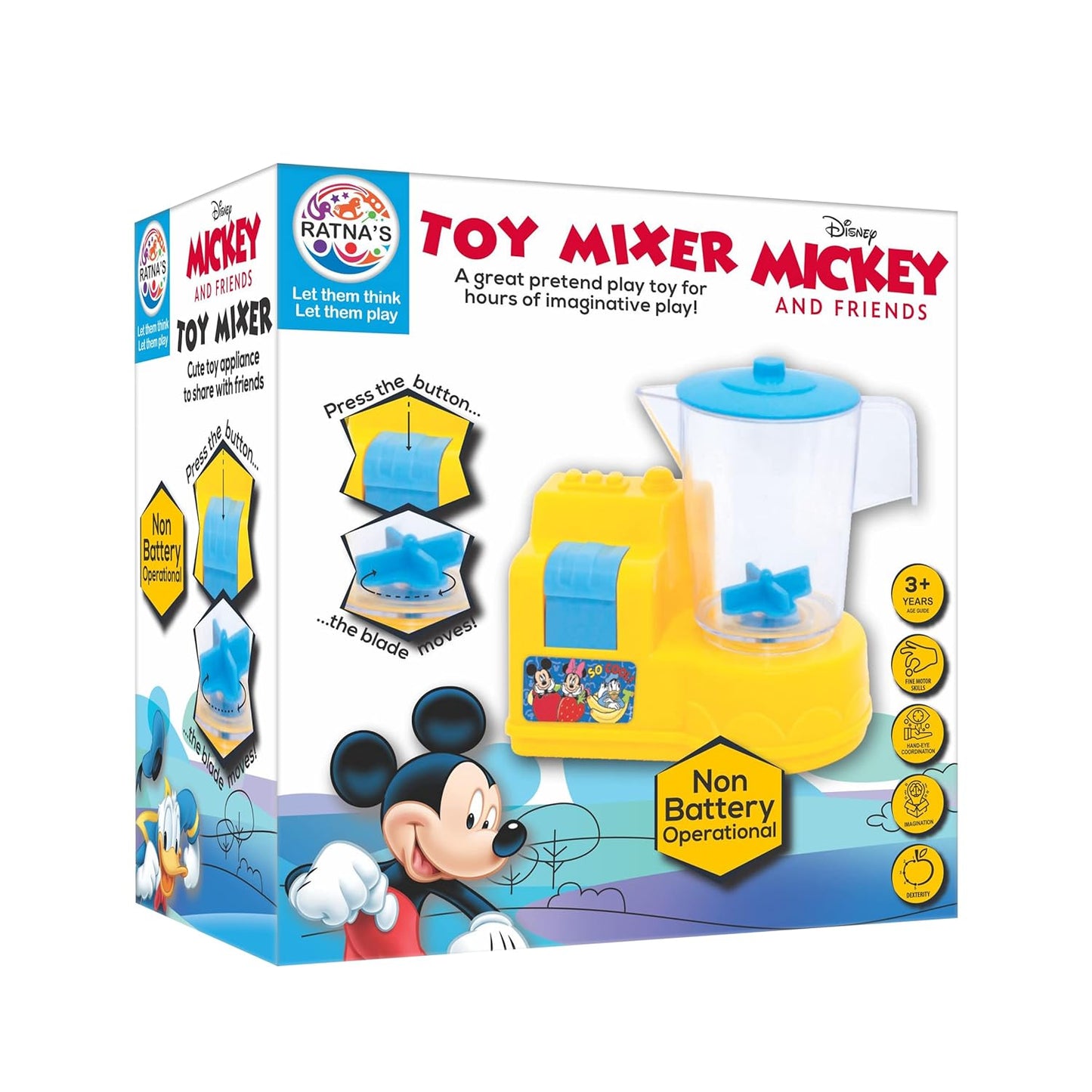 Toy Mixer | Real Operating Plastic Kitchen Mixer Toy for Kids