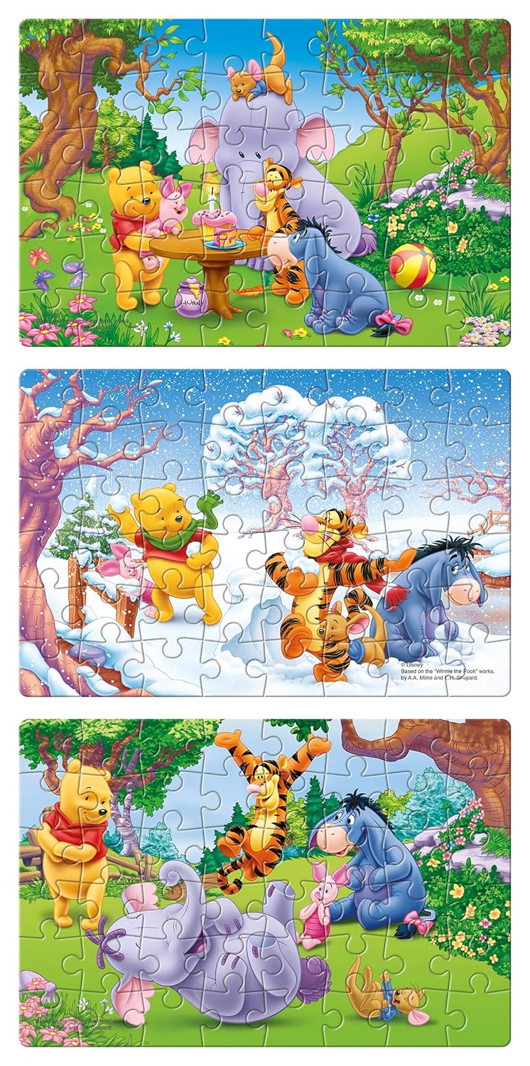 FRANK - 3 PUZZLES IN 1 (48 PIECES)