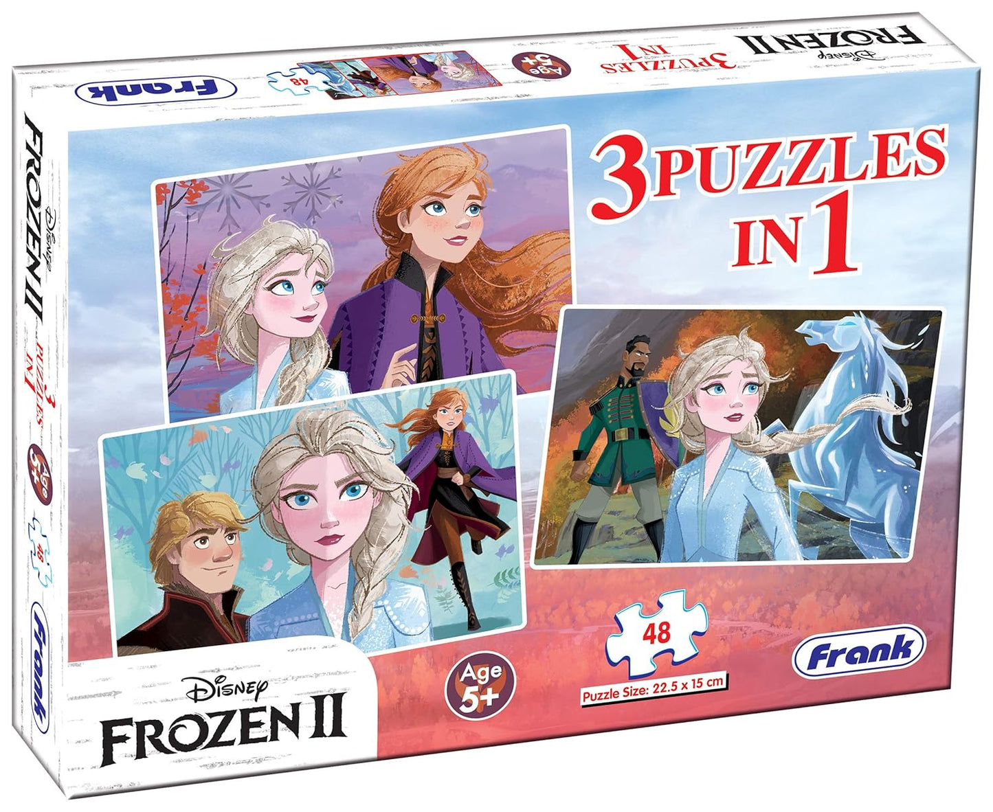 FRANK - 3 PUZZLES IN 1 (48 PIECES)