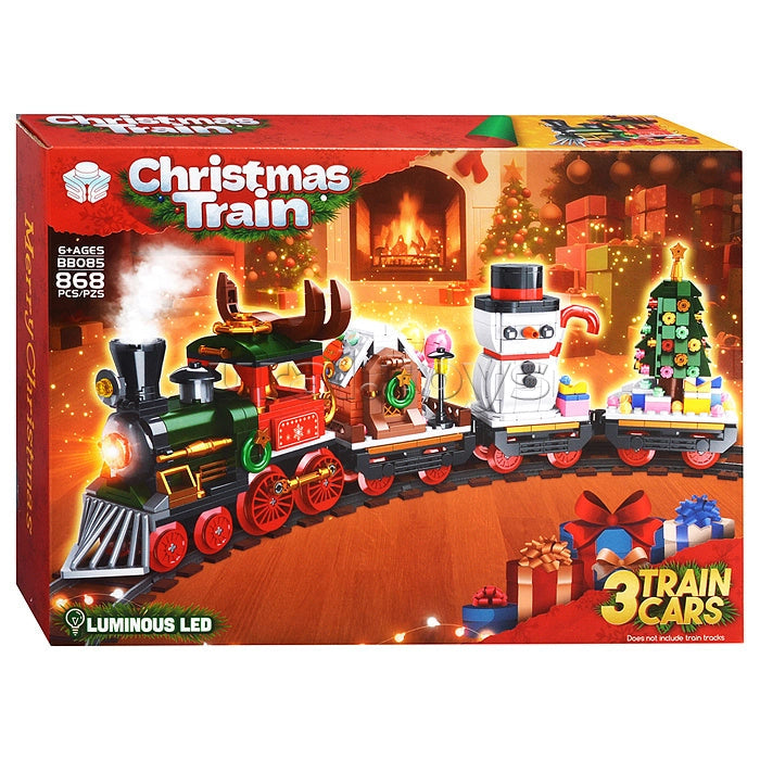 Blocks Christmas Train