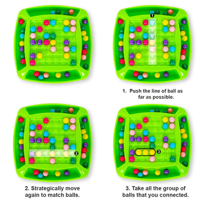 Double Trouble Mini- Rainbow Ball Game