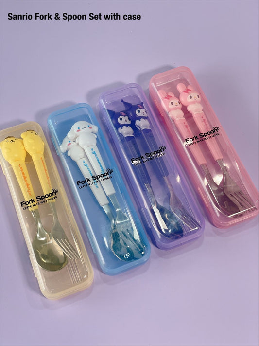 Sanrio Spoon and Fork Set