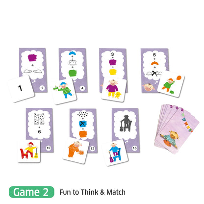 Preschool Logical Thinking Game - Pajama Party