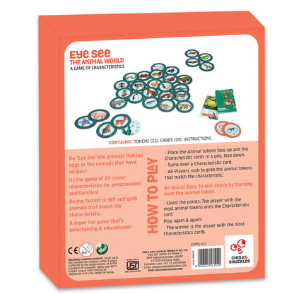 A Game of Characteristics - Eye See- The Animal World