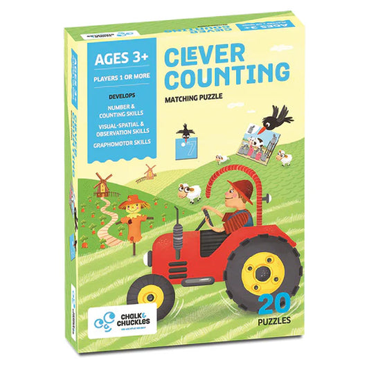 Clever Counting- Matching Number Puzzle