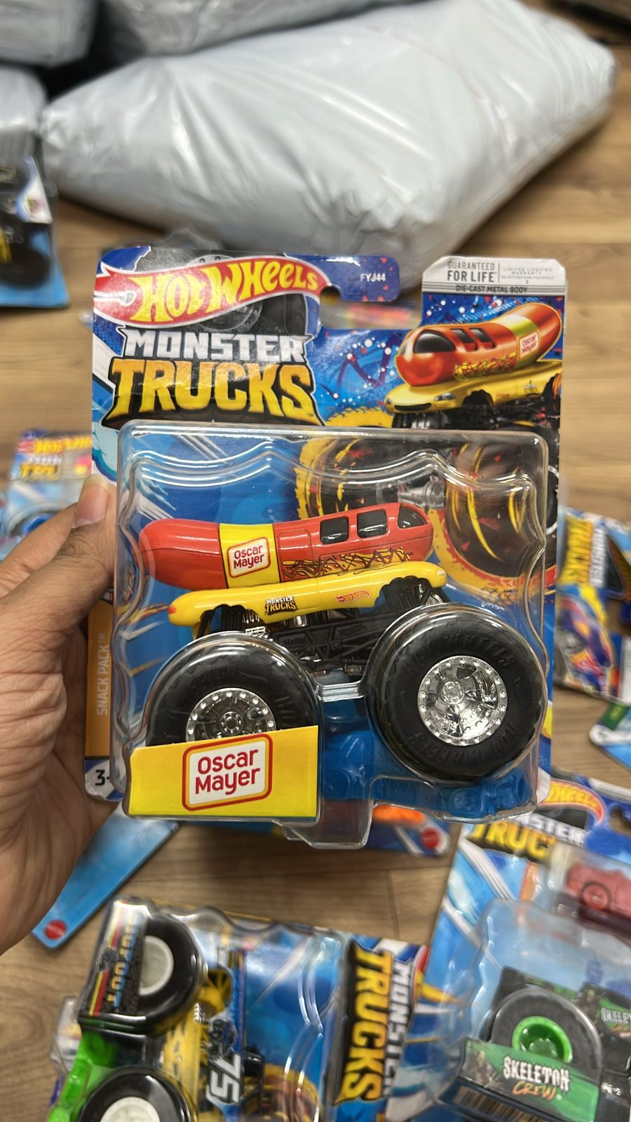Monster Truck Hotwheels- Oscar Mayer
