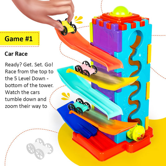 5 in 1 Activity Tower