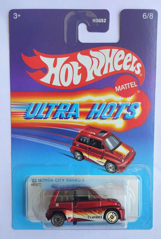 Hot Wheels Ultra Hots Retro 2024 Edition 1:64 Scale 85 Honda City Turbo II