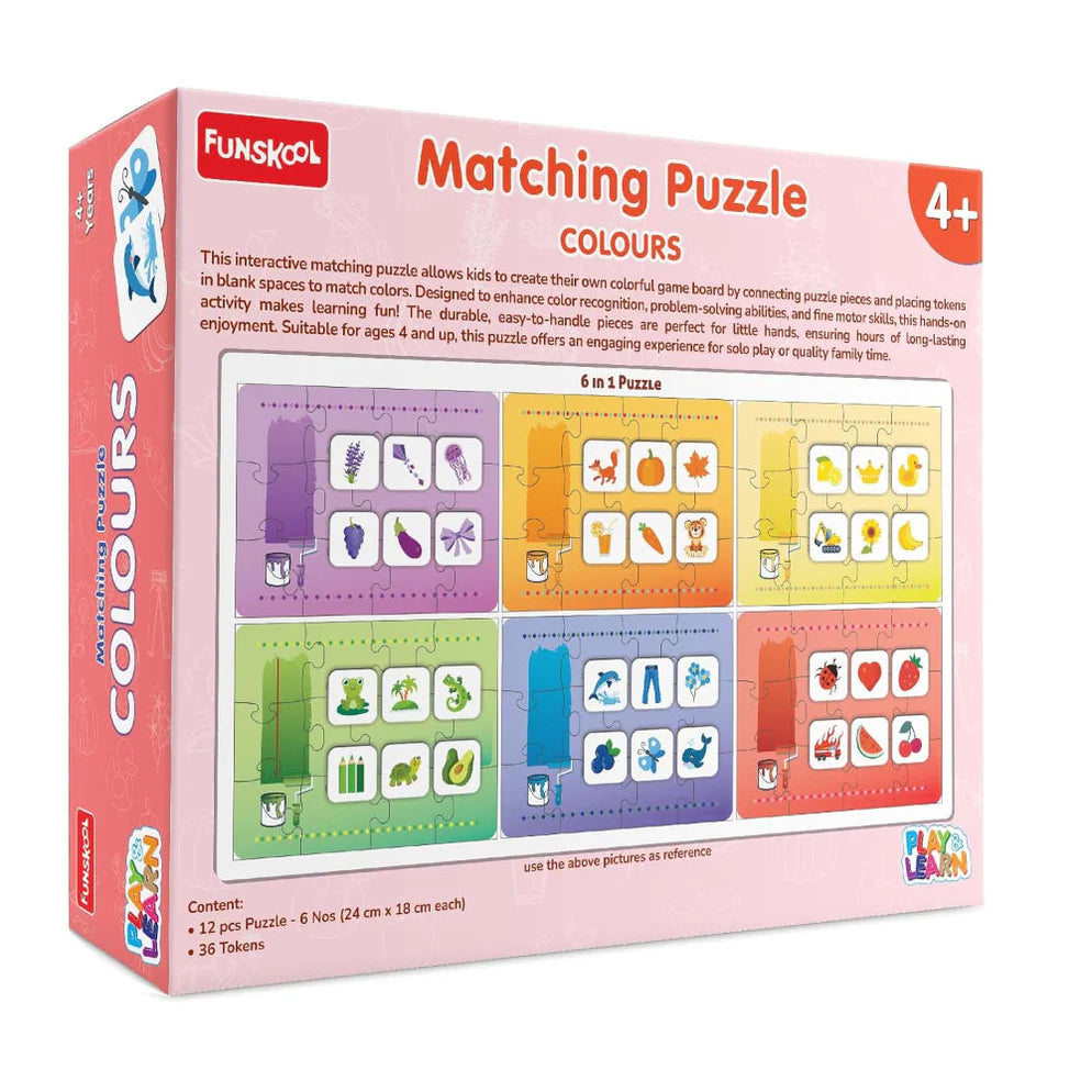 Funskool Matching Puzzle-Colours